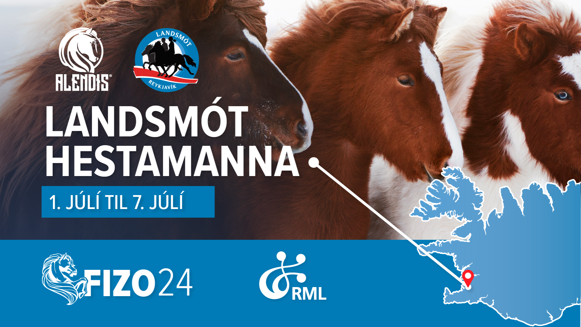 Fylgstu með Landsmóti 2024 í beinni útsendingu á Alendis | Landsmót ...