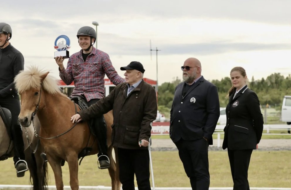Konráð Valur Landsmóts winner again in 150m pace race