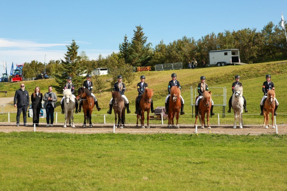 Svandis Aitken and Fjöður won the B-finals in Teenageclass