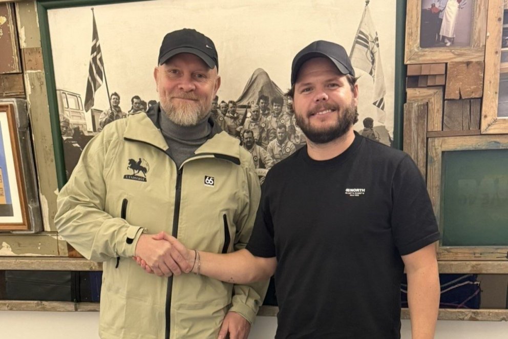 In the photo, you can see Áskell Heiðar Ásgeirsson, managing director of LM26, and Hilmar Þór Káraso…