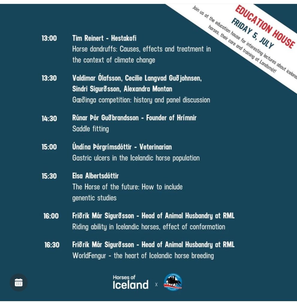 Education house - many interesting lectures today!