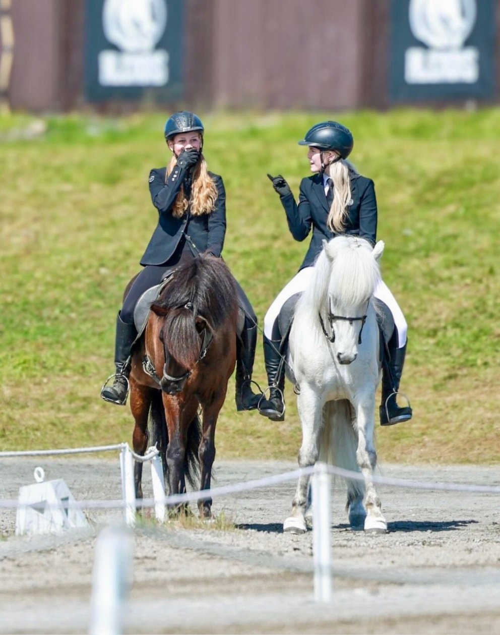 Íða Mekkin and Marín winners in Teenageclass at LM2024