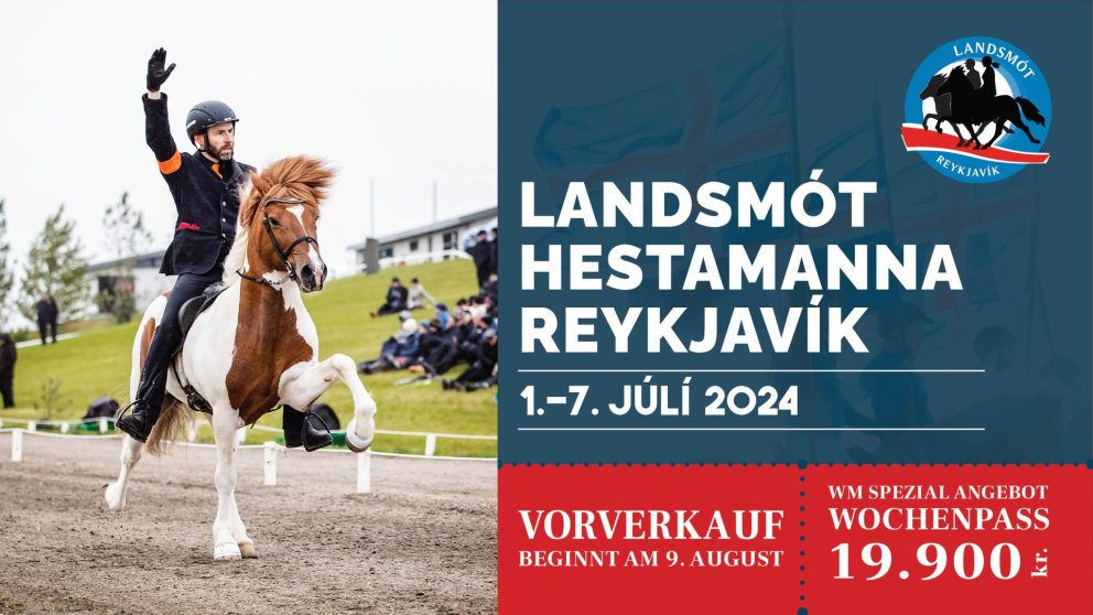 Win tickets to Landsmót 2024