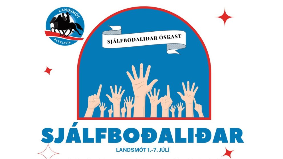 Viltu vera sjálfboðaliði á Landsmóti?