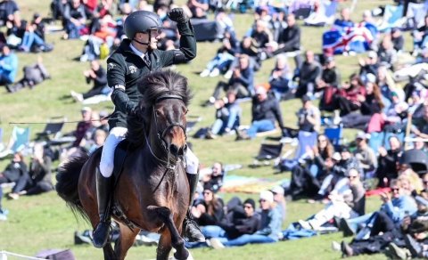 Jón Ársæll and Harpa Landsmót winners in Fivegait F1