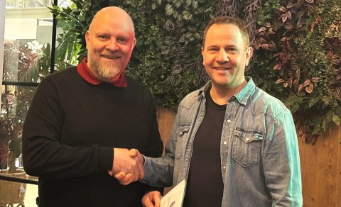 Áskell Heiðar, managing director of Landsmót, and Rúnar from Kokkarnir Catering / Spíran