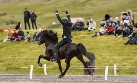 Tinni og Árni Björn. Mynd Freydís Bergsdóttir