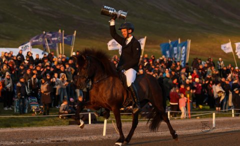 Ásmundur og Hlökk. Mynd Freydís Bergsdóttir