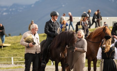 Jakob Svavar og Kór frá Skálakoti B Class winner