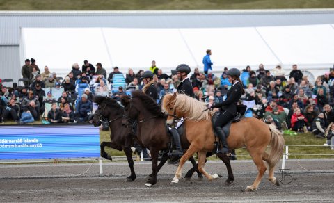Elin Holst, Ásmundur Ernir Snorrason and Brynja Kristinsdóttir. Photo: Freydís Bergsdóttir