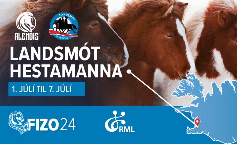 Fylgstu með Landsmóti 2024 í beinni útsendingu á Alendis