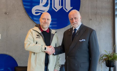 Áskell Heiðar Ásgeirsson, framkvæmdastjóri Landsmóts og Magnús E. Kristjánsson, framkvæmdastjóri söl&hellip;