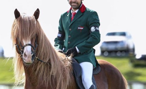 Pensill frá Hvolsvelli and Elvar Þormarsson won the B-finals in B-flokkur with a score of 9.014!