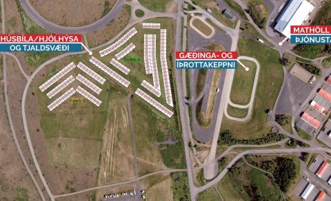 Tjaldsvæði hefur opnað!