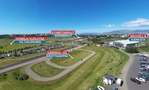 Tjaldsvæði komið í sölu